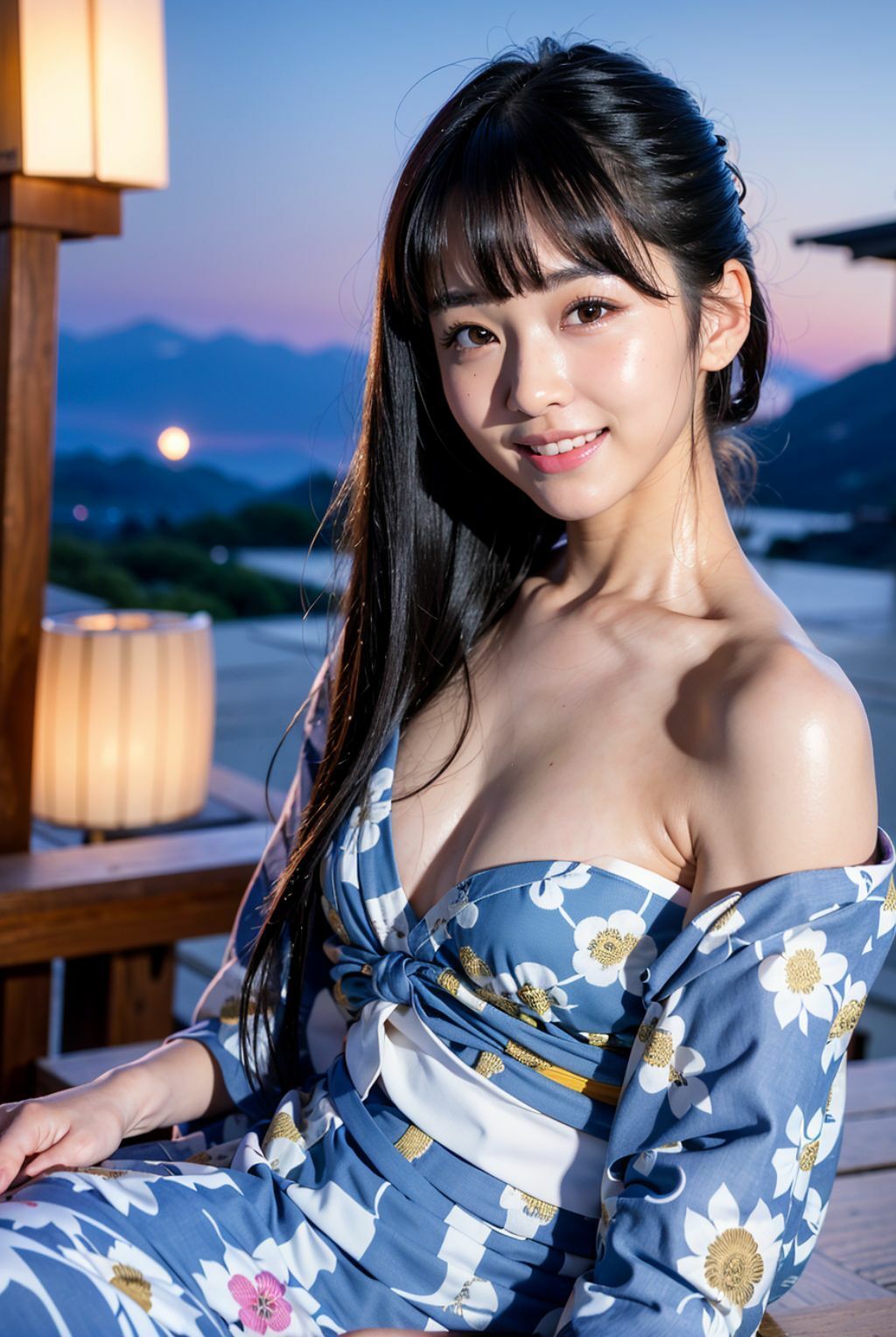 浴衣美女 浴衣とヌード6