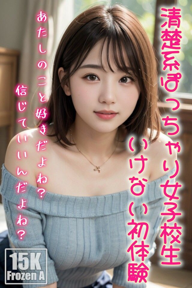 清楚系ぽっちゃり女子校生 いけない初体験1