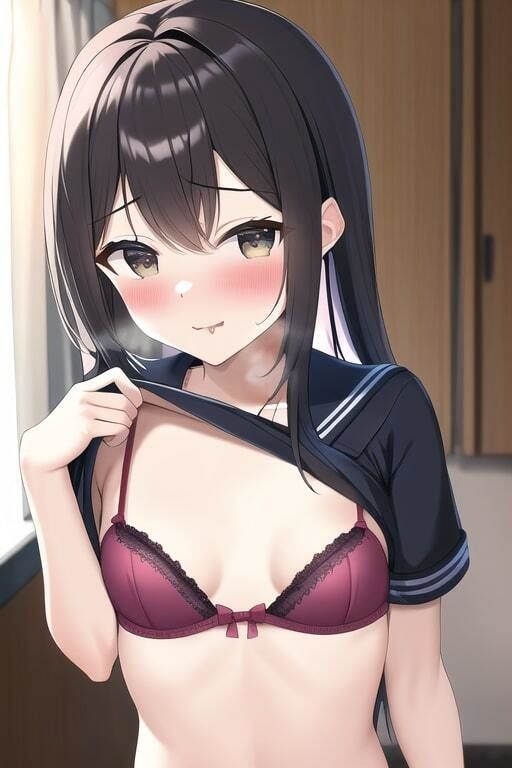 清楚系ビッチの貧乳JKがクラスの陰キャにおかずを提供してしまう集6
