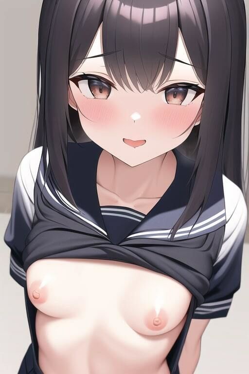 清楚系ビッチの貧乳JKがクラスの陰キャにおかずを提供してしまう集9