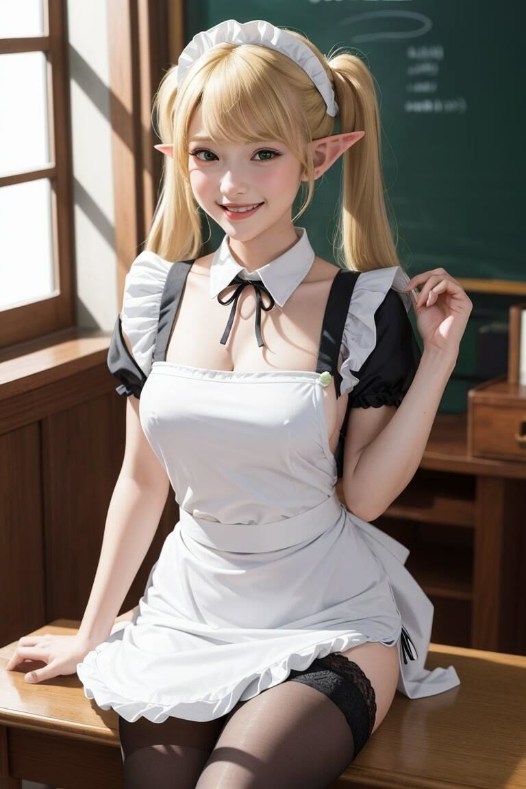 異世界ツインテールエルフのメイドさん1