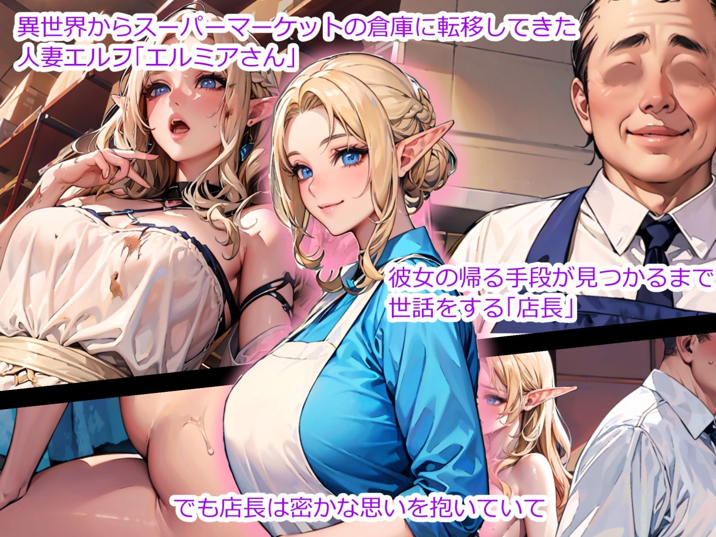 異世界転移してきた人妻エルフをntMTR2
