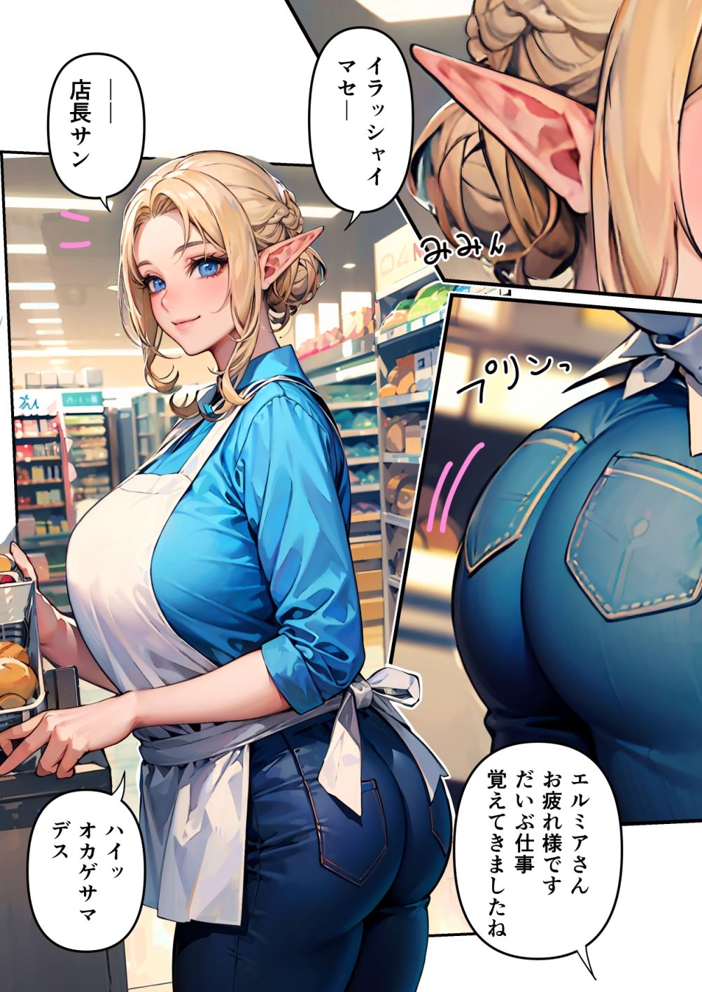 異世界転移してきた人妻エルフをntMTR5