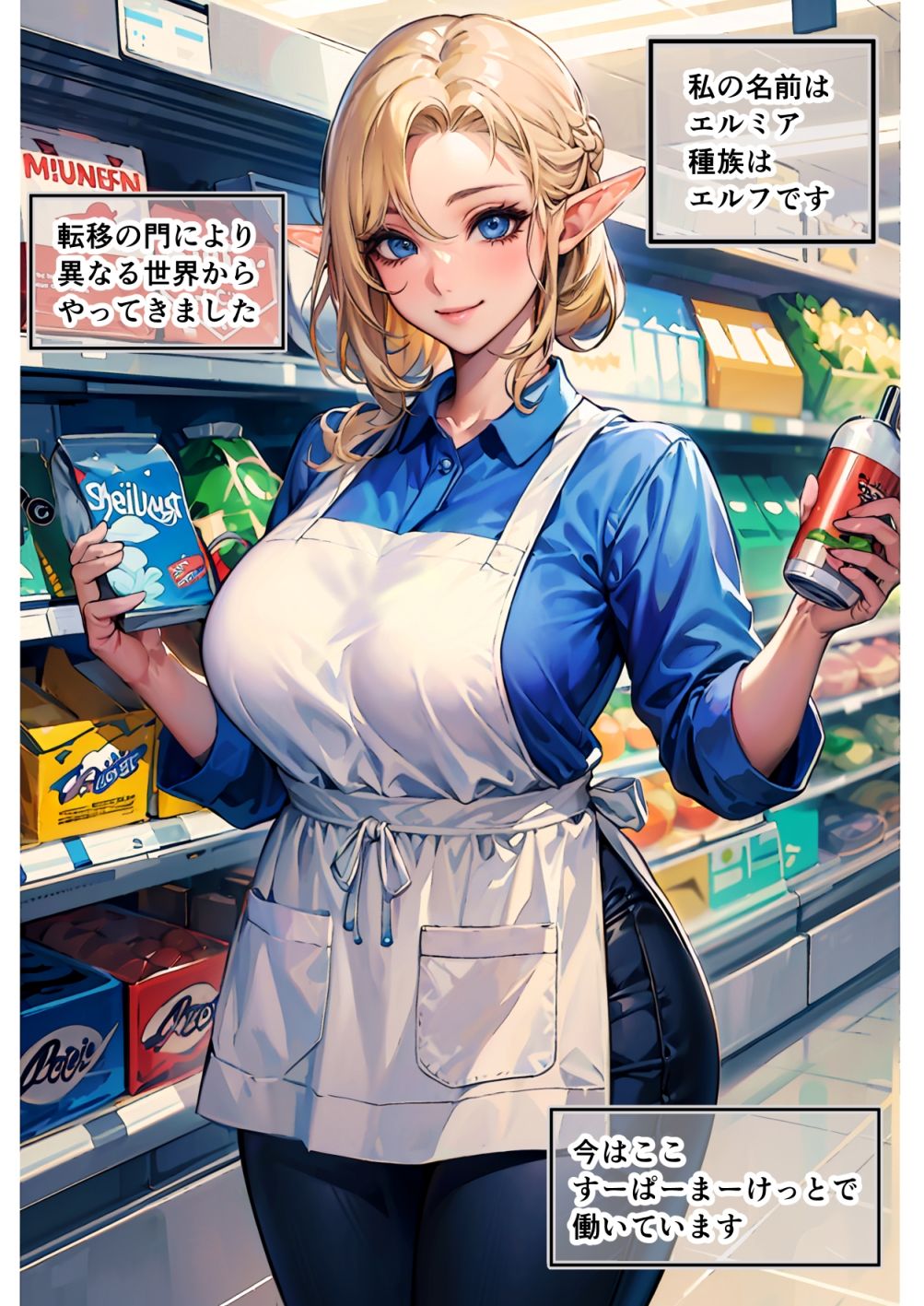 異世界転移してきた人妻エルフをntMTR6
