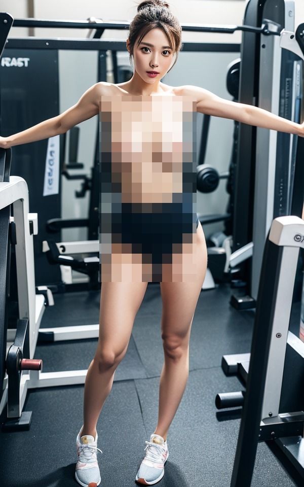 私おっぱい大きくしたいんです！ストイック美女多め！疑惑のジム7