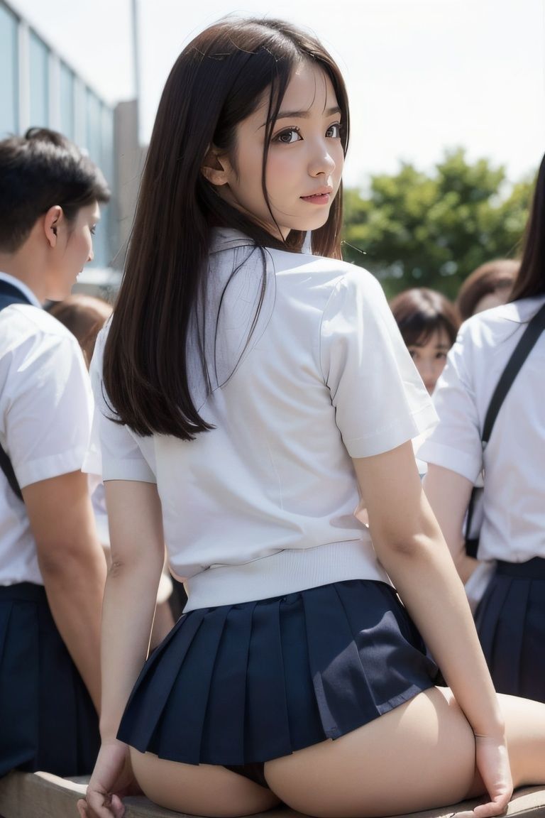 美少女JKの青春、笑顔の輝き1