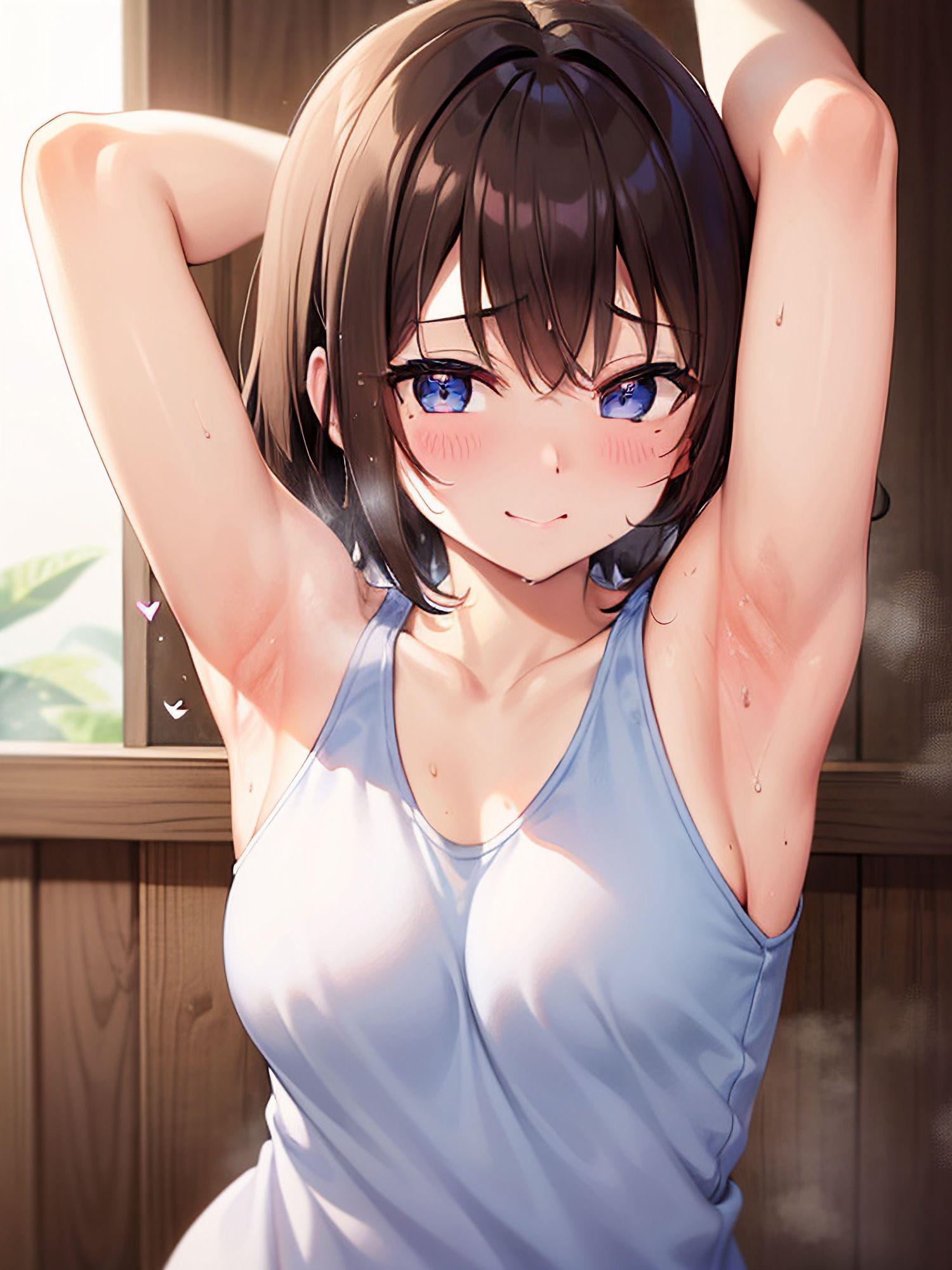 腋フェチのための腋見せガール画像集1