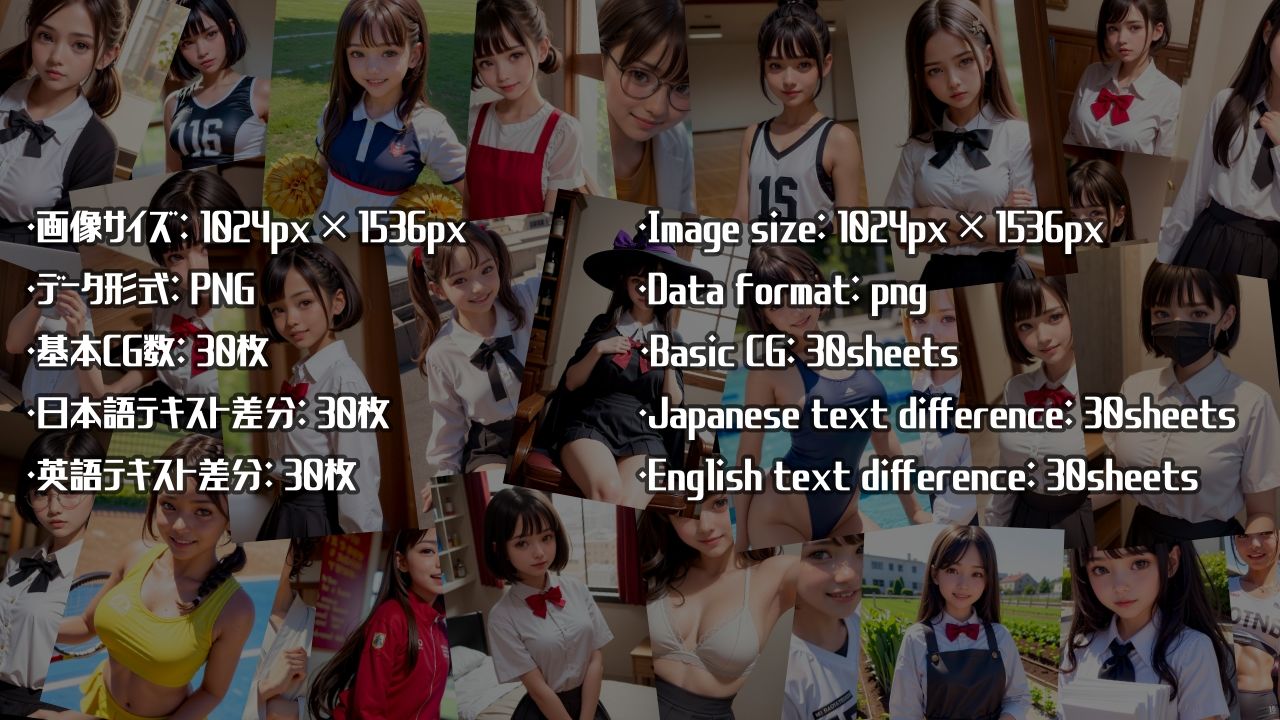 英愛沖塔学園 美少女図鑑 （Eiai chutou academy Beautiful girls picture book）3