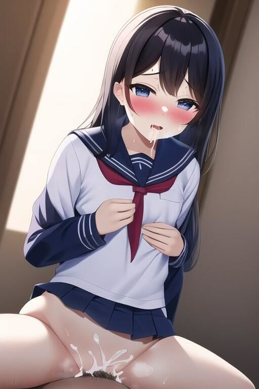 裏垢やってそうな貧乳JKが事後に記念撮影されて一生オナペットになってしまう集6