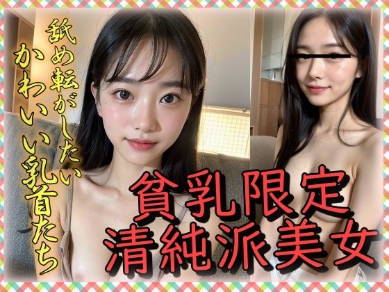 【貧乳限定清純派美女 あなたにだけ見せちゃうかわいい乳首】乳は世界を救う