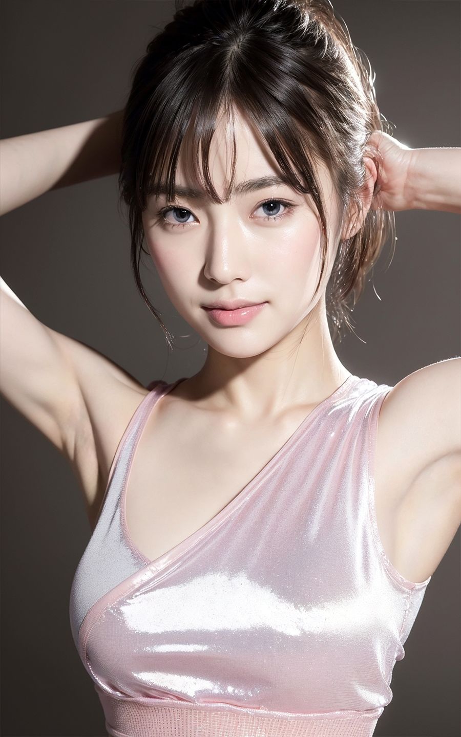超高画質な美女・美少女の脇（ワキ）脱ぐよりエロい腋フェチ着エロ【AI美女グラビア写真集】3