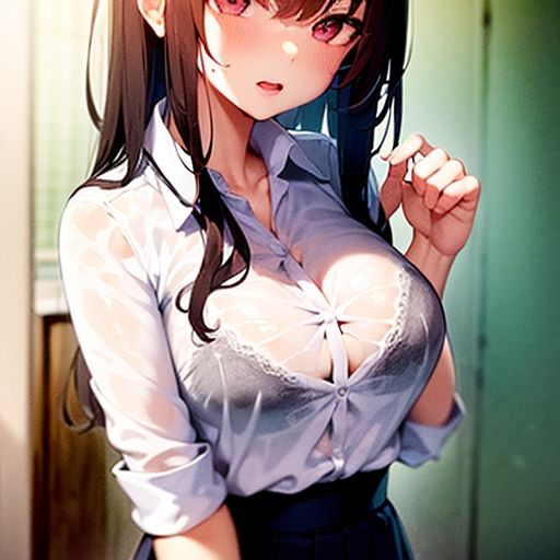 透けブラ＆ポッチ乳首 セット4