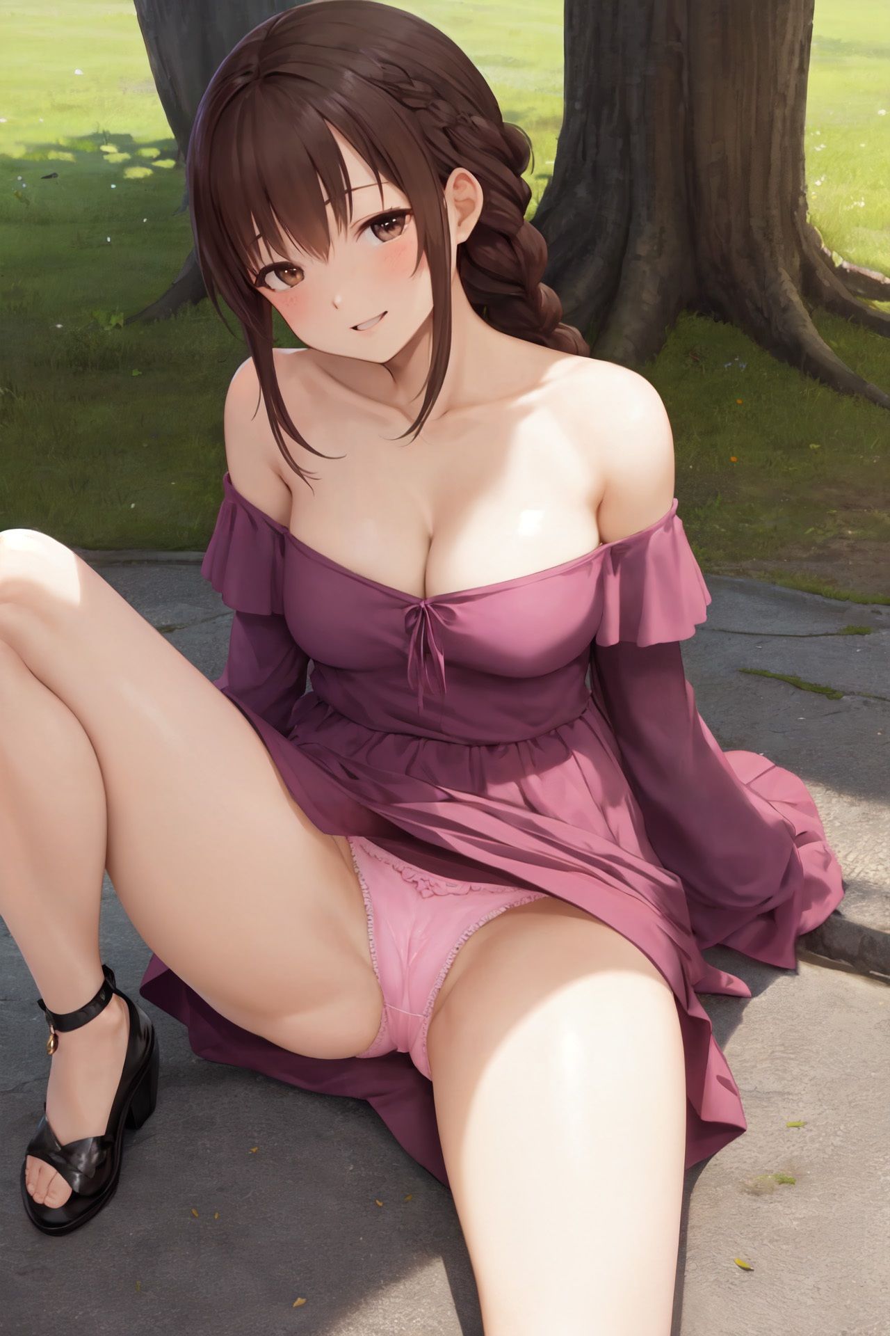 開脚少女 〜足を広げていろいろ見せてくれる少女たち〜1
