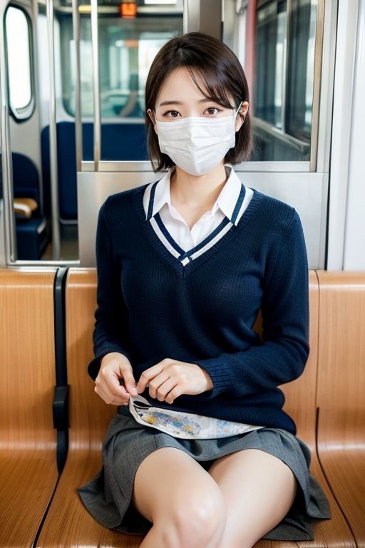 電車の向かい席〜マスクのおんなのこ〜SIDEストーリー4