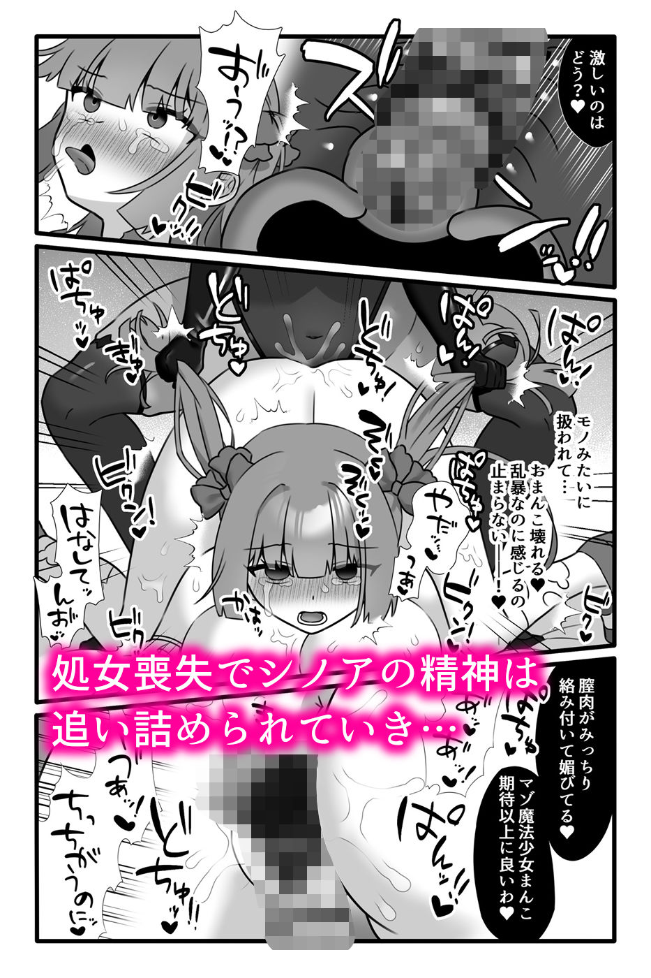 魔法少女悪蝕3〜ふたなり改造百合淫辱〜5