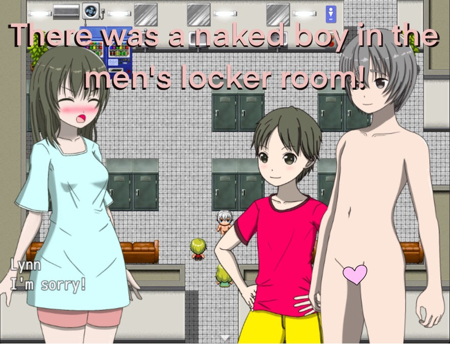 A cute girl walked into the men’s locker room！2