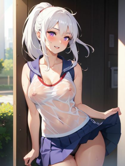 AIに支配されて痴女で露出狂になってしまった美女●●●4