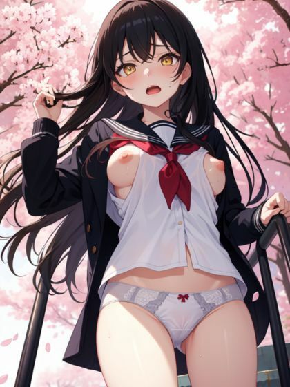 AIに支配され痴女になってしまった美少女女子校生4