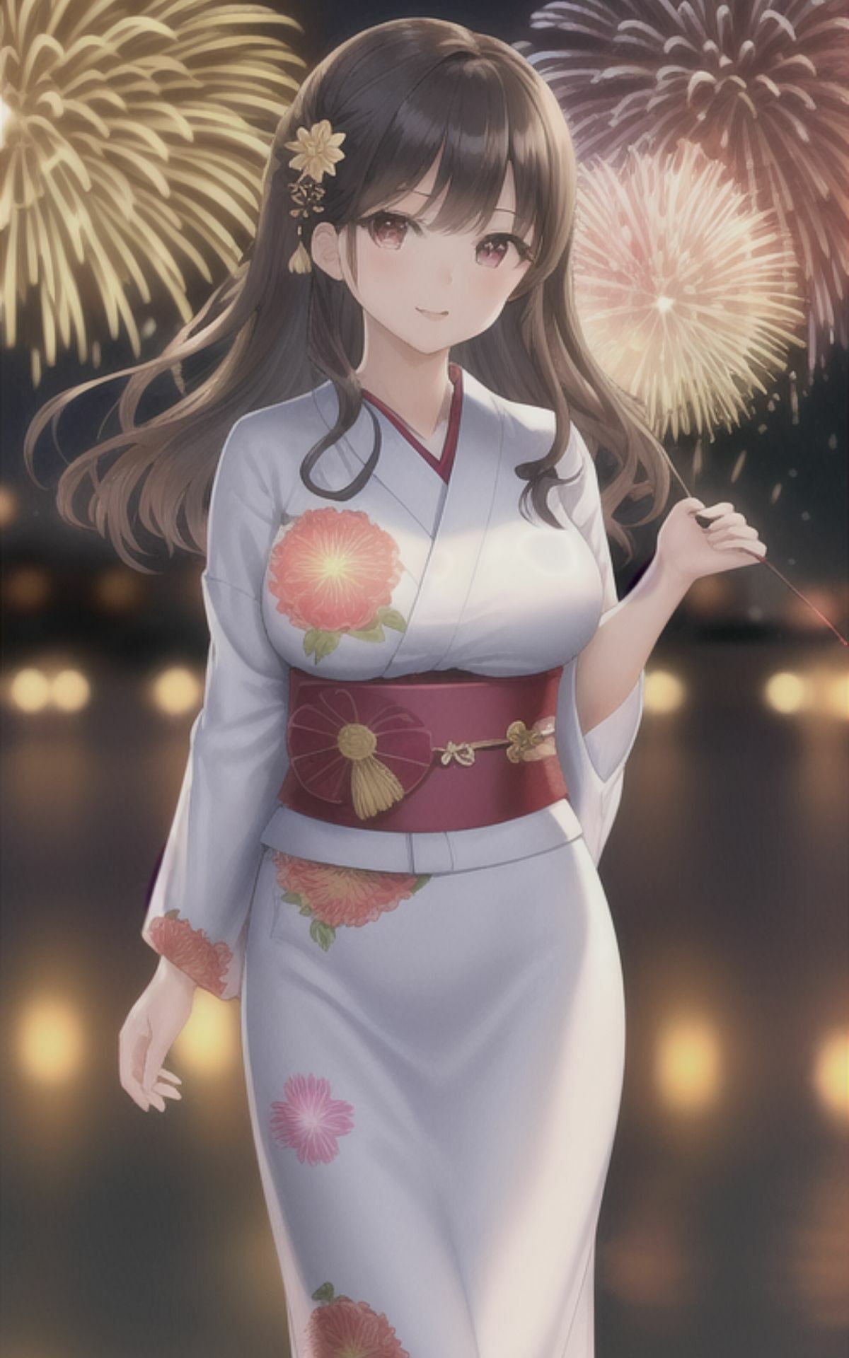 AI美女イラストvol.8浴衣デートしよっ！10