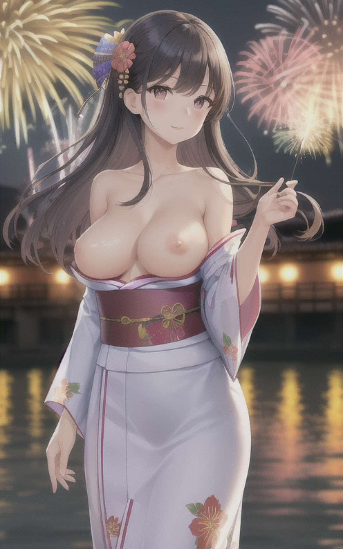 AI美女イラストvol.8浴衣デートしよっ！9
