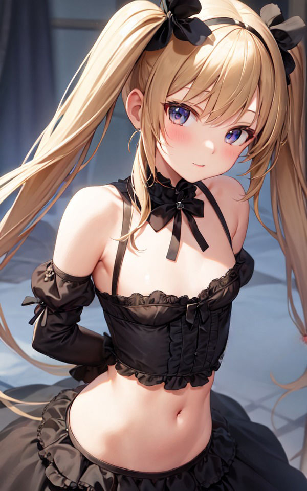 【無料】ゴスロリ×ちっぱい1