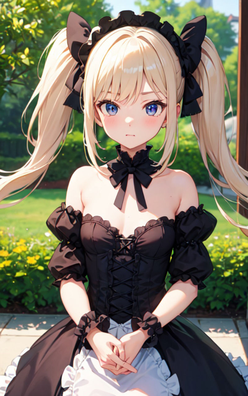 【無料】ゴスロリ×ちっぱい2