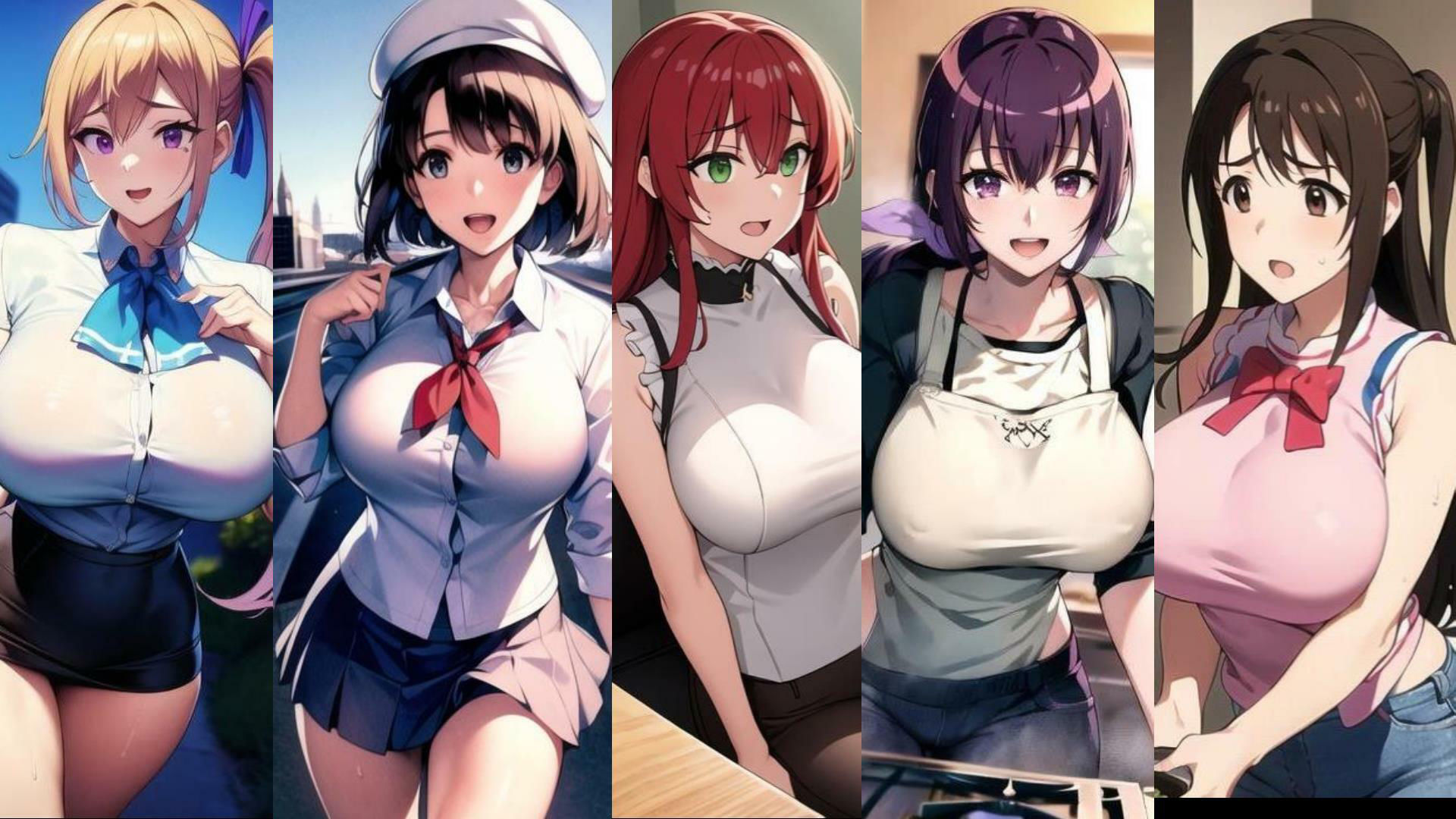 あの人気アニメ・ゲームキャラたちに声をかけて、最後は、、、ハメる！vol.1「巨乳若妻編」1