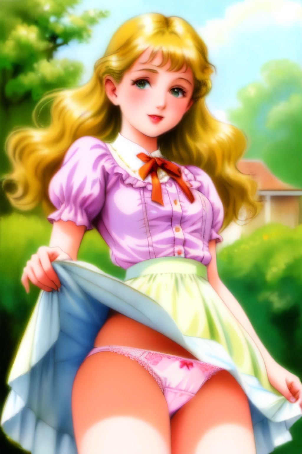 お嬢様のぱんつ。2