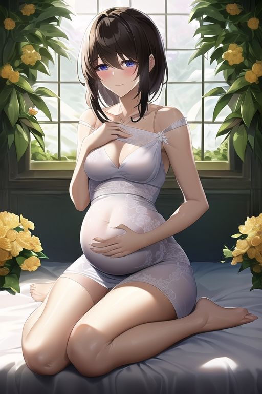 かわいいファンタジー系美人妊婦が拘束されて凌●されるイラスト集（100枚）緊縛・NTR・ボテ腹2