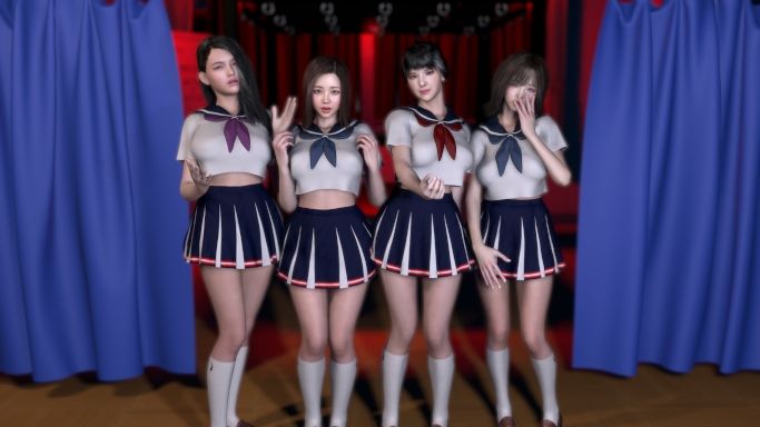 このち〇ぽたまんな〜いSEXカルト女子学園の学園祭で遊んでたら気に入られてJKたちの玩具にされた僕。【差分】1