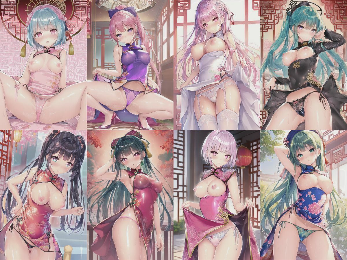 ただいま発情中！（着物/チャイナドレス/ウェイトレス）2