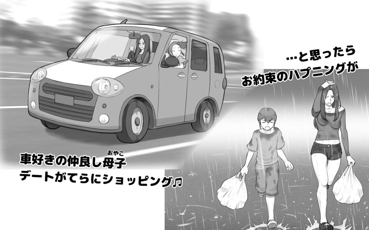 なりゆきでムスコとカーセックスした母親の話1