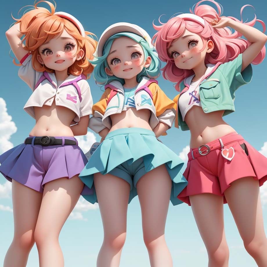 ふとももと短パンの隙間21