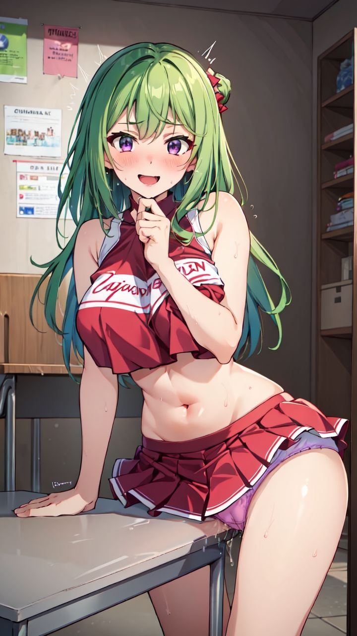 オナニーしてる所を見られちゃった女の子 CG250枚5