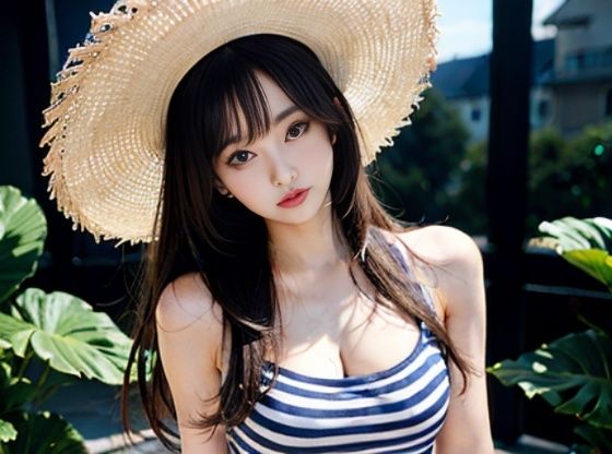 グラビア超絶AI美女！ 砂浜のAIグラドル美女伝説2