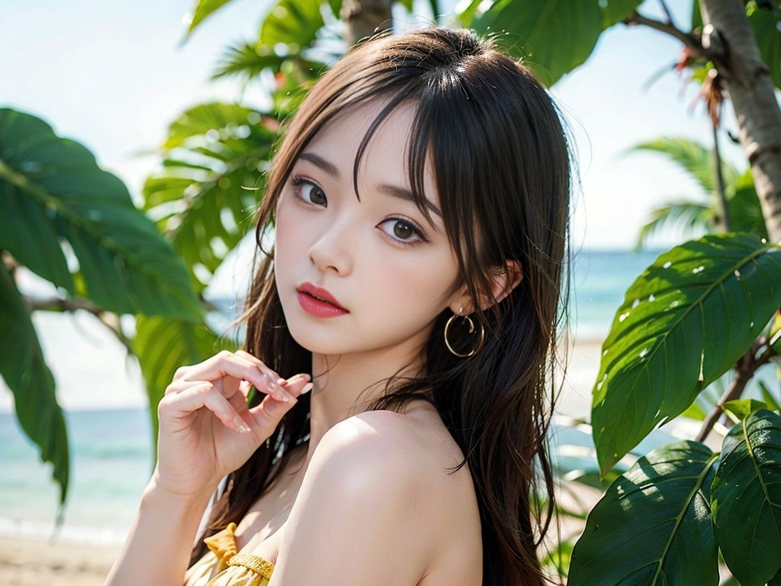 グラビア超絶AI美女！ 砂浜のAIグラドル美女伝説6
