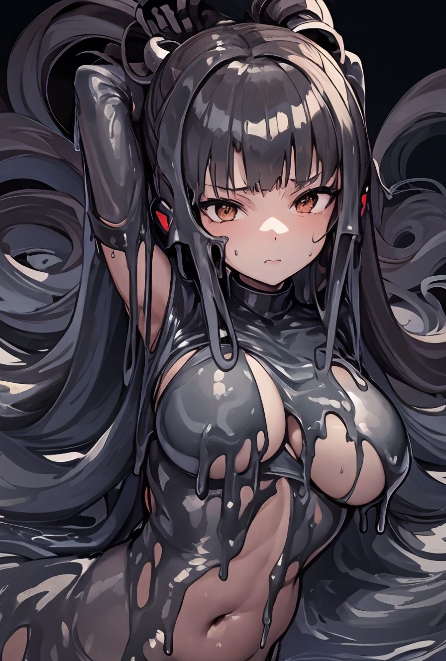 スライムで汚されるヒロインたち3