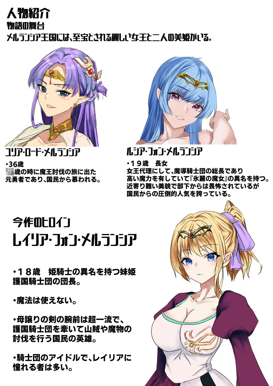 メルシアン王国の崩壊 レイリア編 前半2