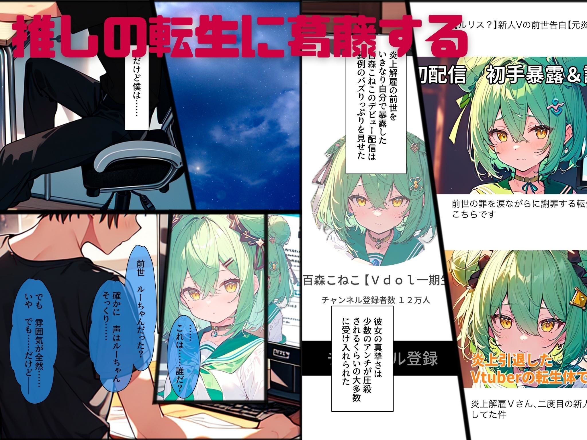 ヤらせてくれるオタ仲間♀3〜推しのVが転生して戸惑いつつも抜いてしまって罪悪感。都合の良いセフレが推しのコス着ながらオナニー見せつけで煽ってくるので限界告白しなが…2