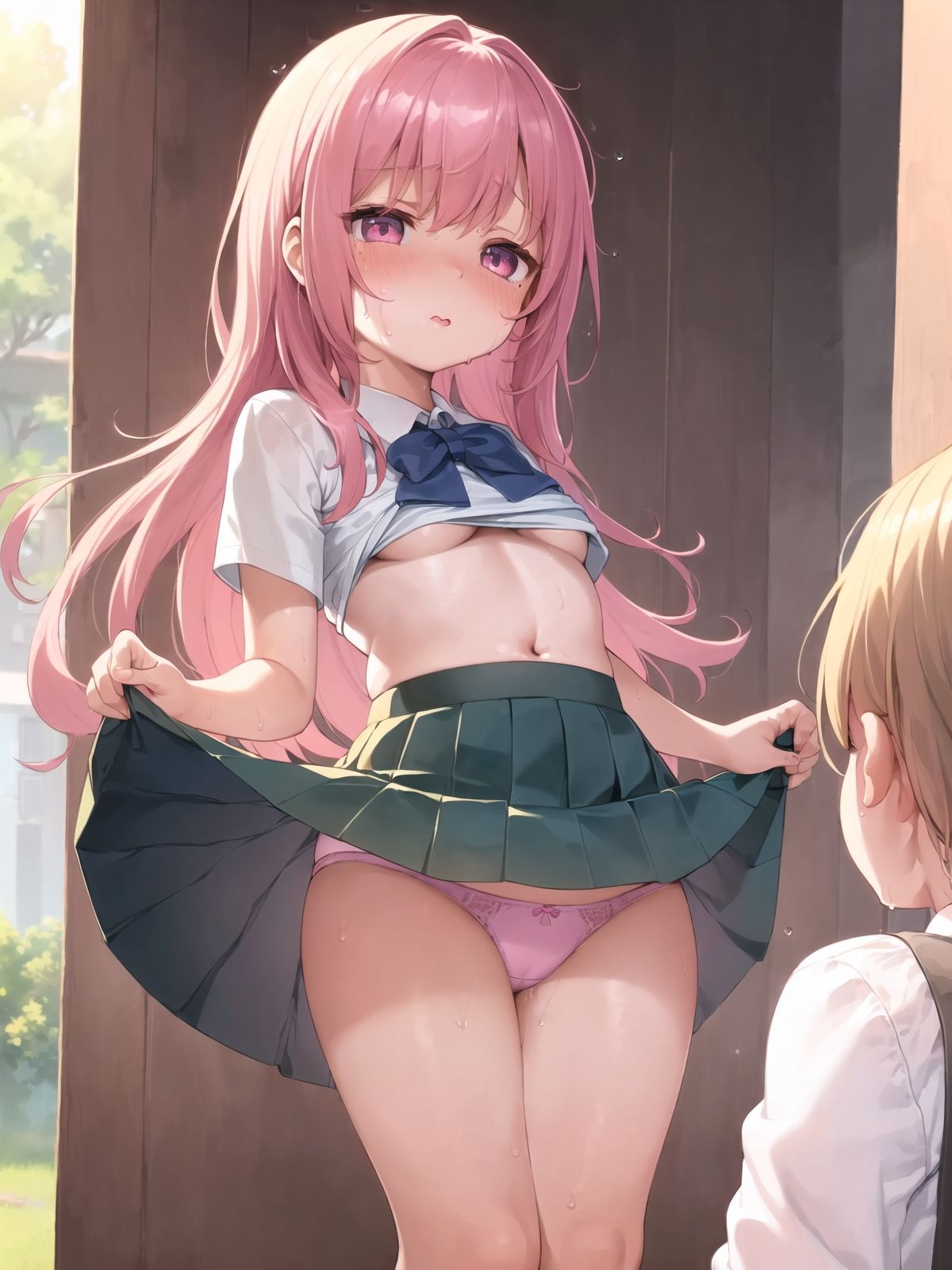 ロリ少女がパンツ見せてくるのでめちゃくちゃ犯した画像集31