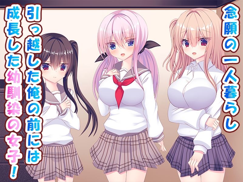 俺の新居に巨乳女子学生がやってきました♪〜女子学生はみんなまとめて俺のハーレム♪〜1
