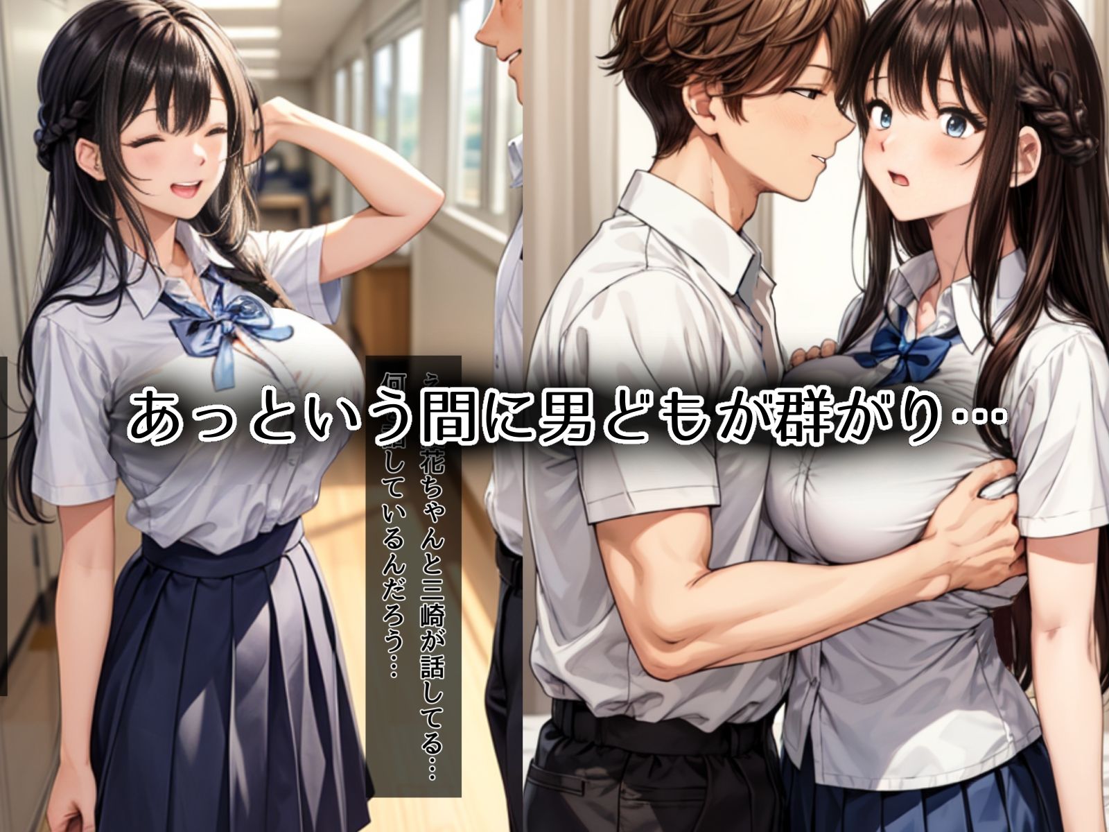 地味巨乳の幼馴染がチャラ男のオナホになっていた話2