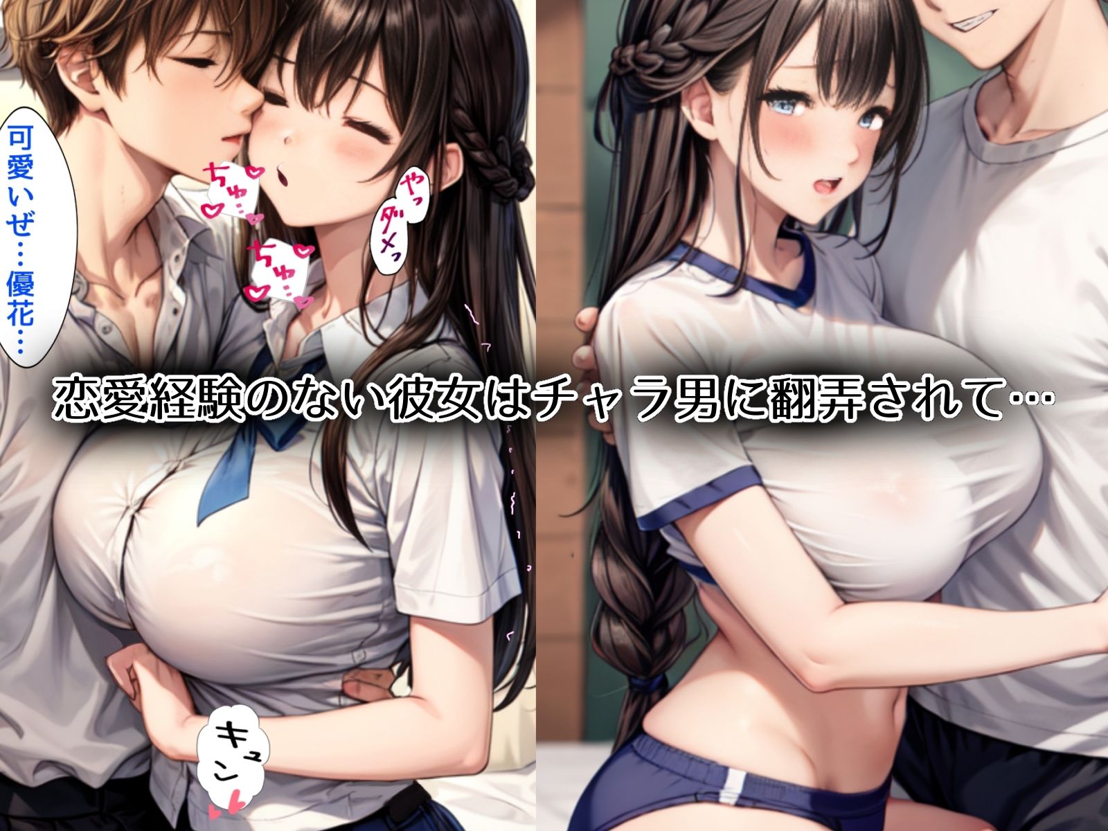 地味巨乳の幼馴染がチャラ男のオナホになっていた話3