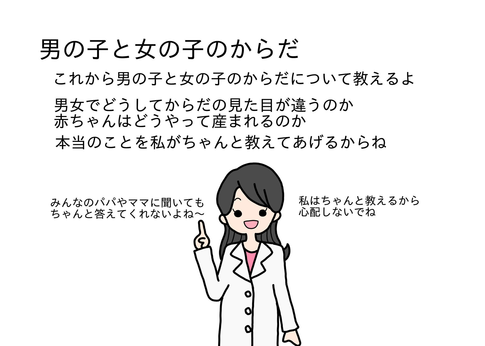 大人が教えてくれない男の子と女の子のからだのこと1