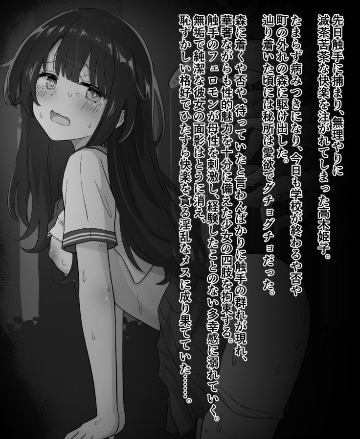 女子校生が触手に捕まって…5