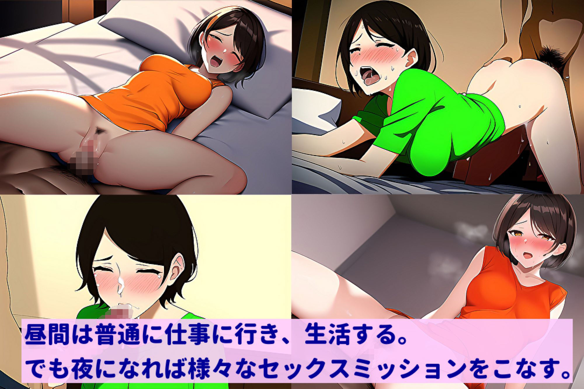 宇宙人に拉致されて、25歳処女の美人と様々なセックスミッションにチャレンジさせられる30歳童貞の話6