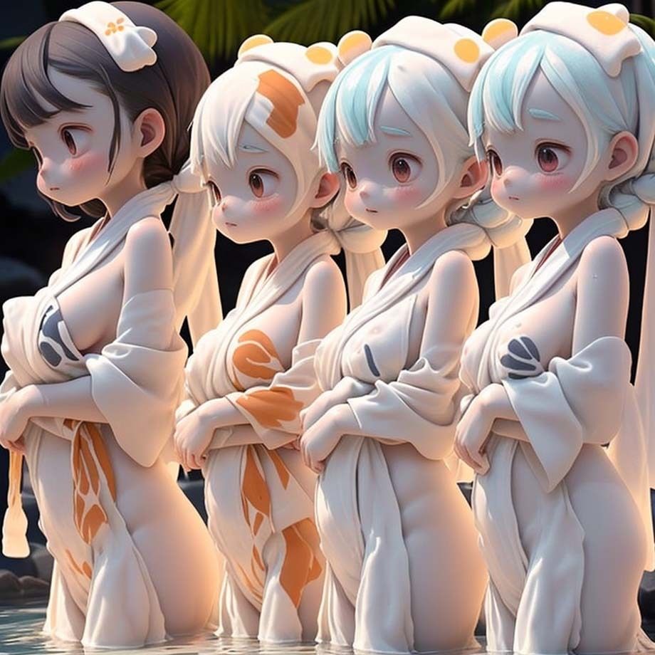 水浴びタオル9