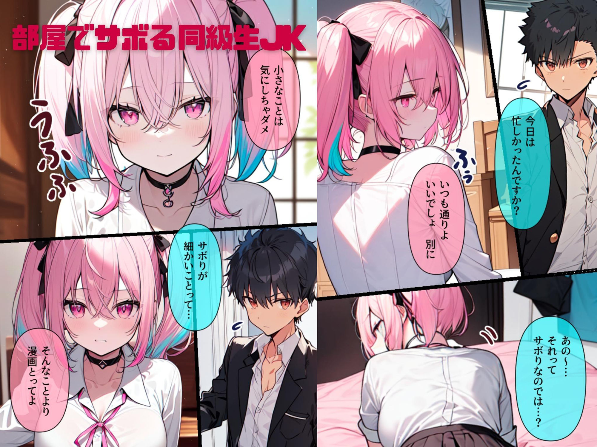 無表情むっつり同級生ギャルJK〜未熟で感じない同級生ギャルのま○こを使わせてもらっていたら実はめちゃエロくて襲ってきたので仕方なくメス堕ちさせました1