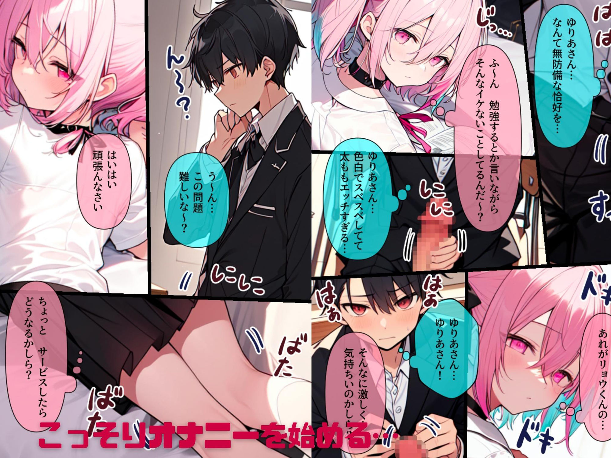 無表情むっつり同級生ギャルJK〜未熟で感じない同級生ギャルのま○こを使わせてもらっていたら実はめちゃエロくて襲ってきたので仕方なくメス堕ちさせました2