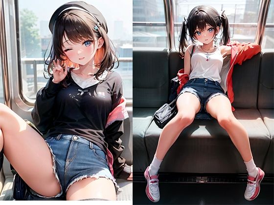 盗撮メス〇キ電車その52